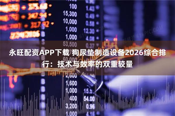 永旺配资APP下载 狗尿垫制造设备2026综合排行：技术与效率的双重较量
